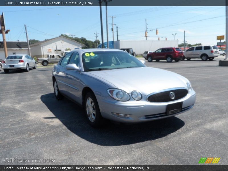 Glacier Blue Metallic / Gray 2006 Buick LaCrosse CX