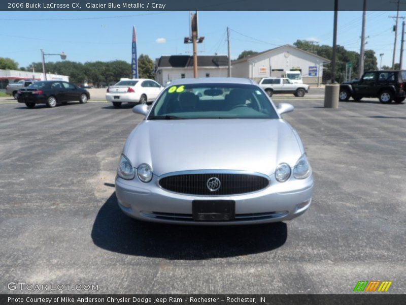 Glacier Blue Metallic / Gray 2006 Buick LaCrosse CX