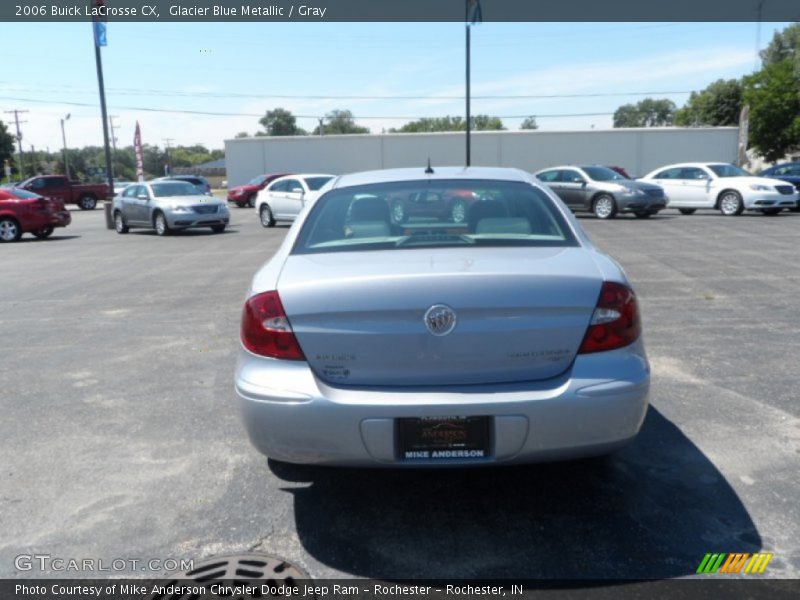 Glacier Blue Metallic / Gray 2006 Buick LaCrosse CX
