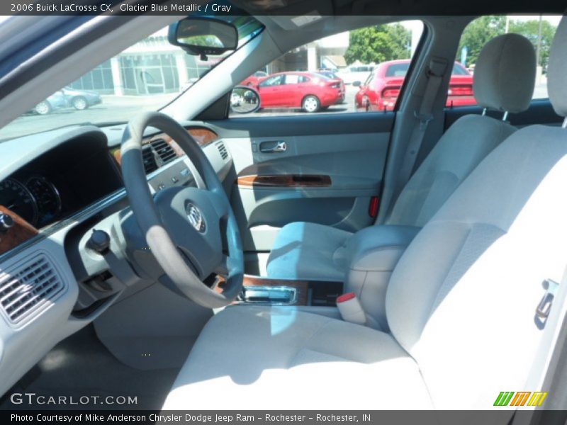 Glacier Blue Metallic / Gray 2006 Buick LaCrosse CX