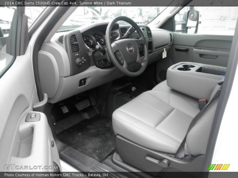 Dark Titanium Interior - 2014 Sierra 2500HD Crew Cab 4x4 
