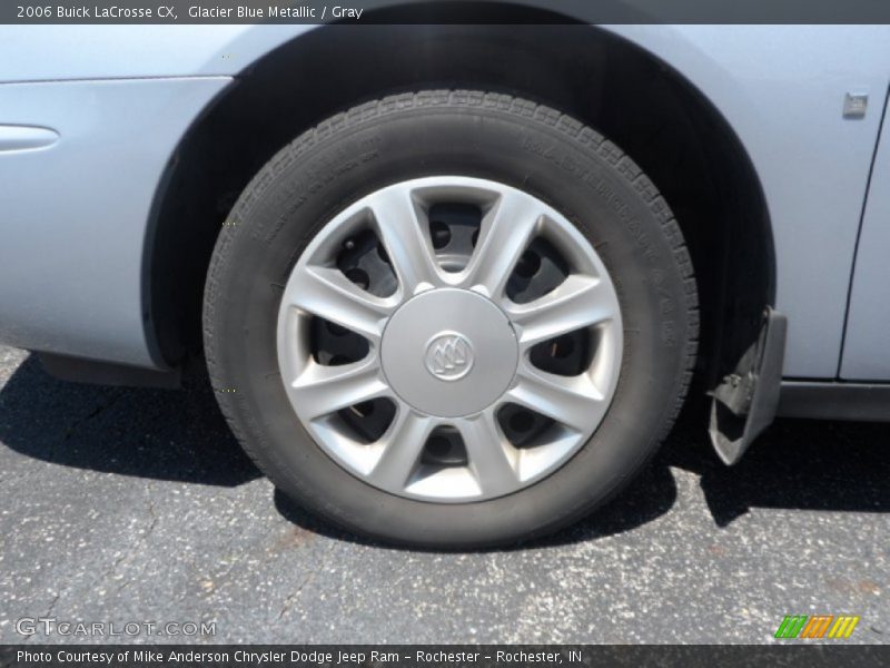 Glacier Blue Metallic / Gray 2006 Buick LaCrosse CX