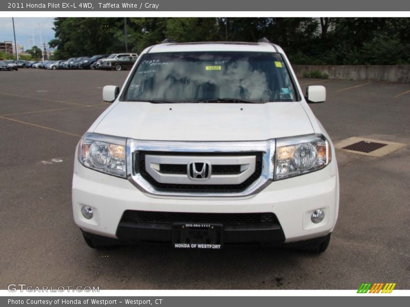 Taffeta White / Gray 2011 Honda Pilot EX-L 4WD