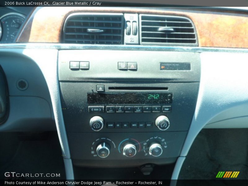 Glacier Blue Metallic / Gray 2006 Buick LaCrosse CX