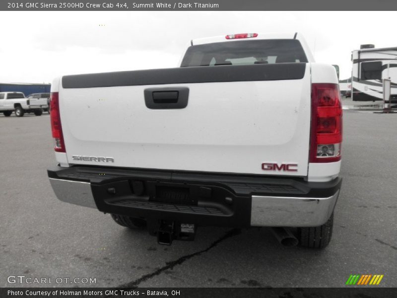 Summit White / Dark Titanium 2014 GMC Sierra 2500HD Crew Cab 4x4