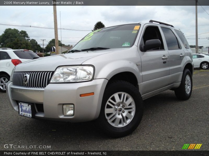 Silver Metallic / Black 2006 Mercury Mariner Luxury