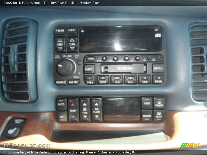 Titanium Blue Metallic / Medium Blue 2000 Buick Park Avenue