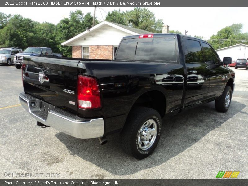 Black / Dark Slate/Medium Graystone 2012 Dodge Ram 2500 HD SLT Crew Cab 4x4