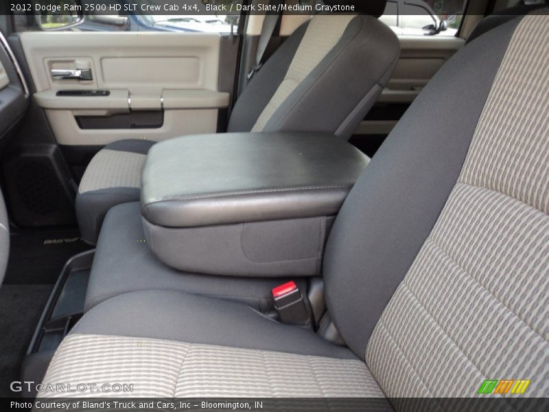 Black / Dark Slate/Medium Graystone 2012 Dodge Ram 2500 HD SLT Crew Cab 4x4