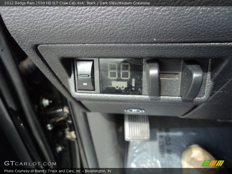 Black / Dark Slate/Medium Graystone 2012 Dodge Ram 2500 HD SLT Crew Cab 4x4