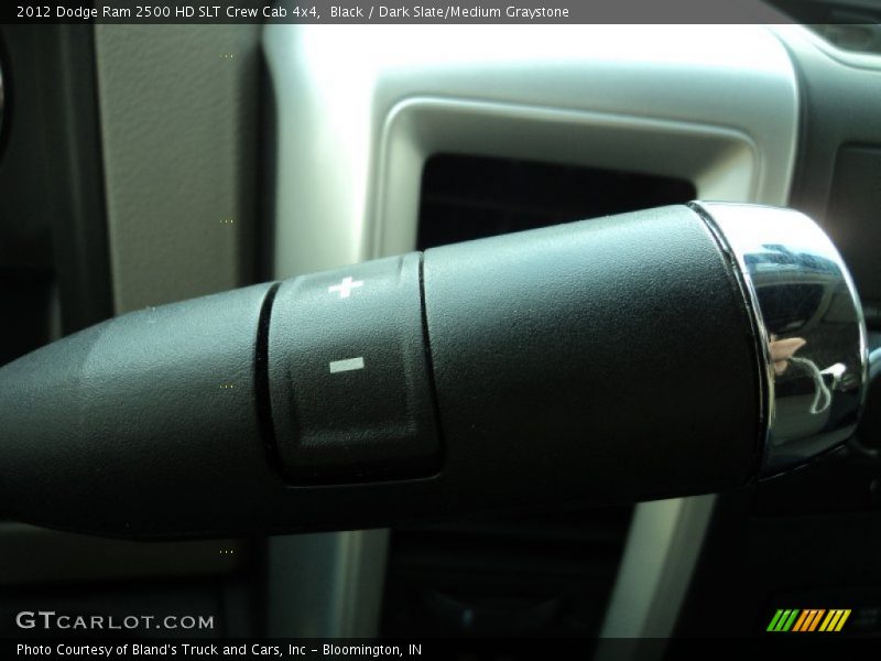 Black / Dark Slate/Medium Graystone 2012 Dodge Ram 2500 HD SLT Crew Cab 4x4