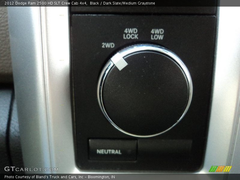 Black / Dark Slate/Medium Graystone 2012 Dodge Ram 2500 HD SLT Crew Cab 4x4