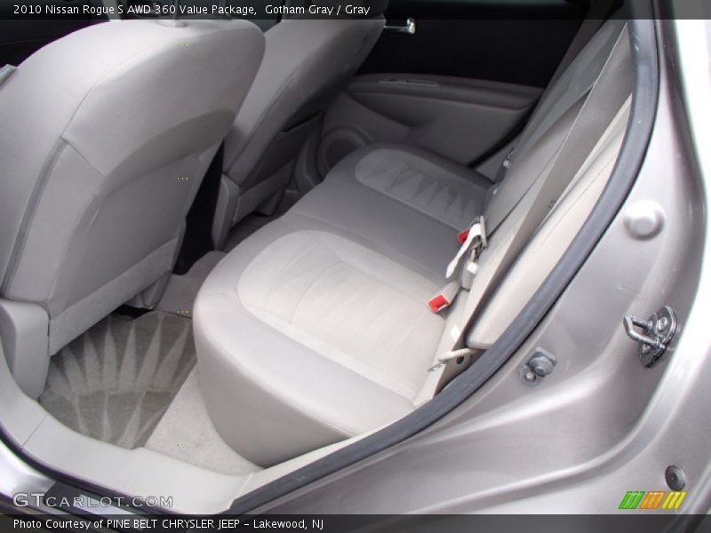 Gotham Gray / Gray 2010 Nissan Rogue S AWD 360 Value Package