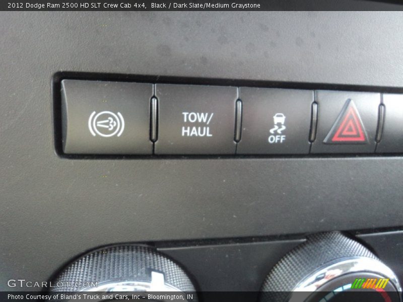 Black / Dark Slate/Medium Graystone 2012 Dodge Ram 2500 HD SLT Crew Cab 4x4