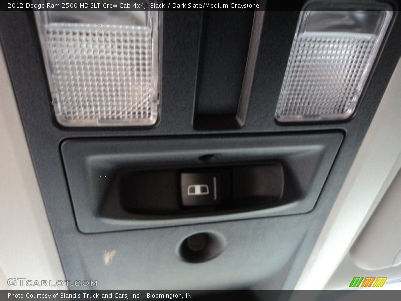 Black / Dark Slate/Medium Graystone 2012 Dodge Ram 2500 HD SLT Crew Cab 4x4