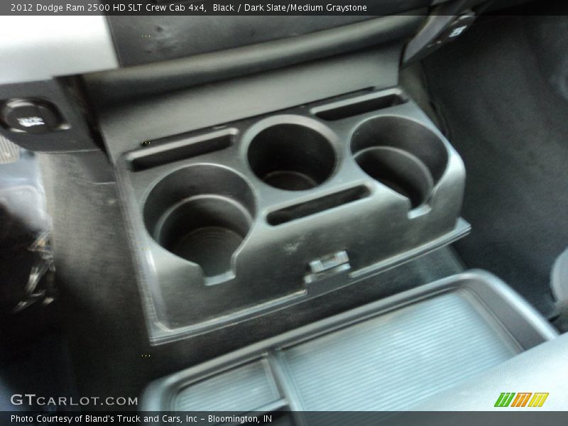 Black / Dark Slate/Medium Graystone 2012 Dodge Ram 2500 HD SLT Crew Cab 4x4