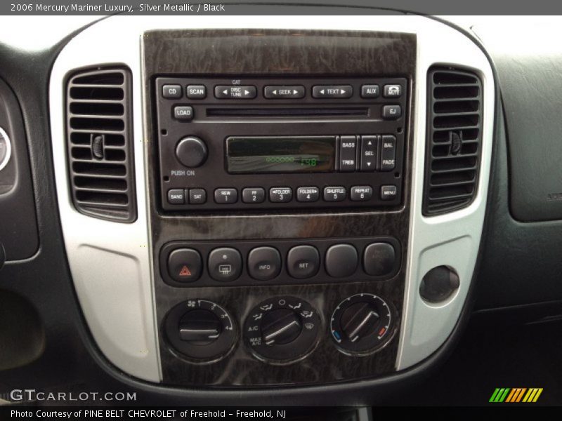 Controls of 2006 Mariner Luxury