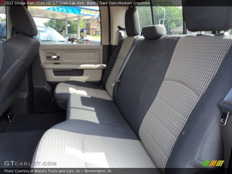 Black / Dark Slate/Medium Graystone 2012 Dodge Ram 2500 HD SLT Crew Cab 4x4