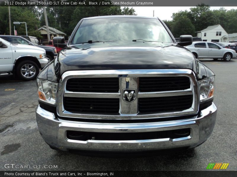 Black / Dark Slate/Medium Graystone 2012 Dodge Ram 2500 HD SLT Crew Cab 4x4