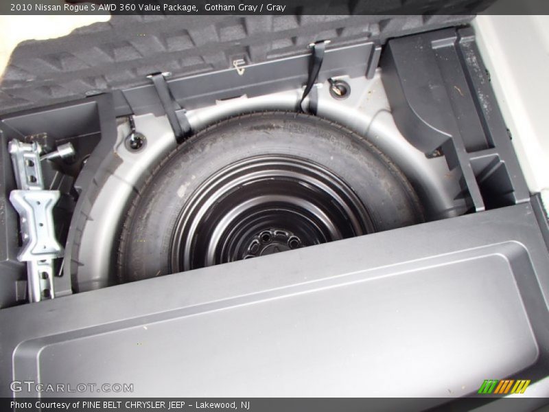 Gotham Gray / Gray 2010 Nissan Rogue S AWD 360 Value Package