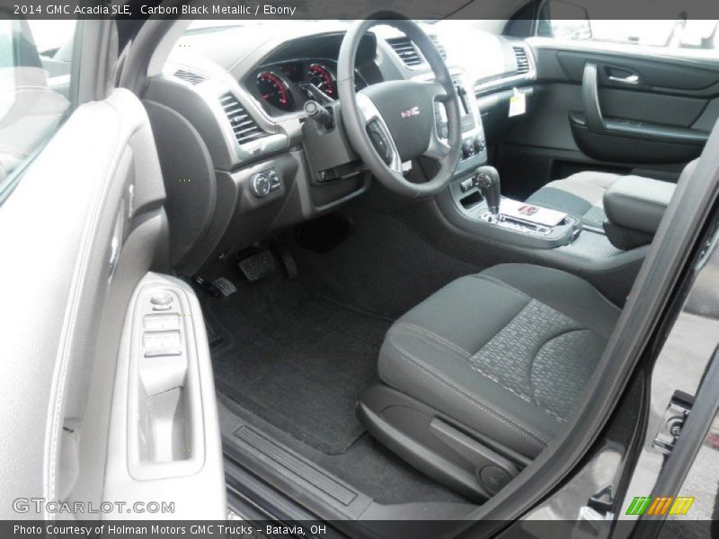 Ebony Interior - 2014 Acadia SLE 