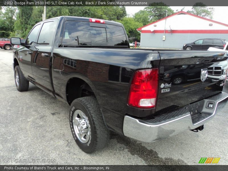 Black / Dark Slate/Medium Graystone 2012 Dodge Ram 2500 HD SLT Crew Cab 4x4