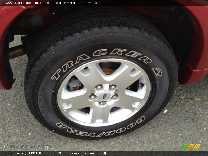 Redfire Metallic / Ebony Black 2006 Ford Escape Limited 4WD