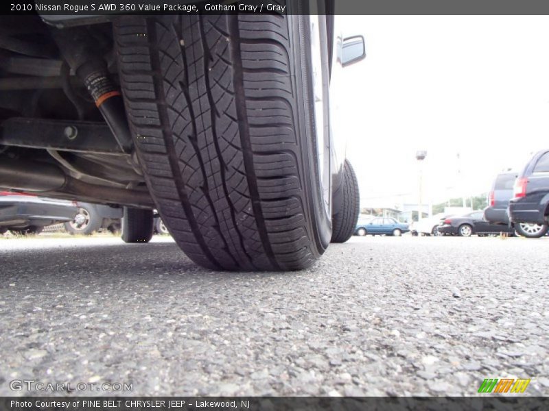 Gotham Gray / Gray 2010 Nissan Rogue S AWD 360 Value Package