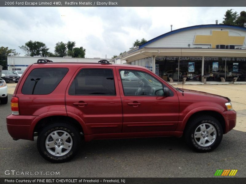 Redfire Metallic / Ebony Black 2006 Ford Escape Limited 4WD