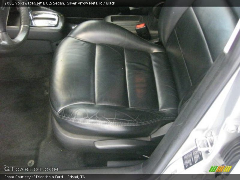 Silver Arrow Metallic / Black 2001 Volkswagen Jetta GLS Sedan