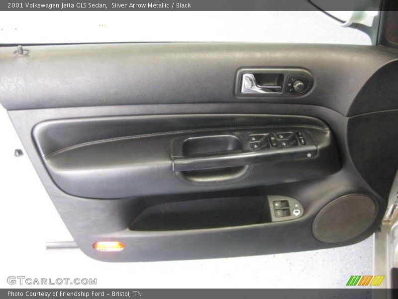 Silver Arrow Metallic / Black 2001 Volkswagen Jetta GLS Sedan