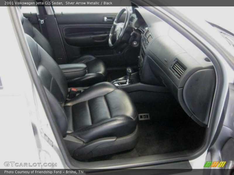 Silver Arrow Metallic / Black 2001 Volkswagen Jetta GLS Sedan