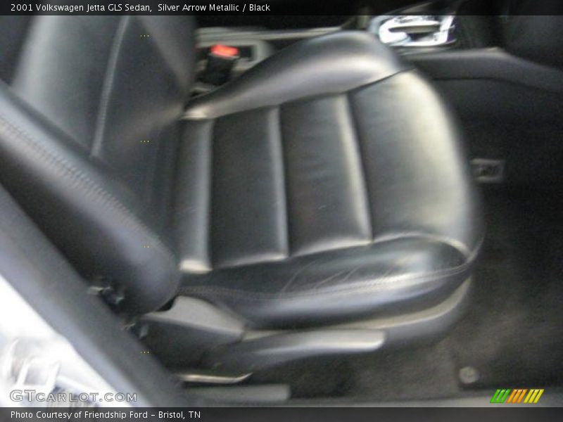 Silver Arrow Metallic / Black 2001 Volkswagen Jetta GLS Sedan