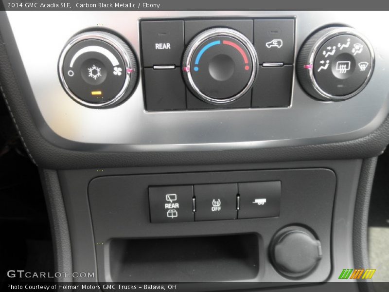 Carbon Black Metallic / Ebony 2014 GMC Acadia SLE