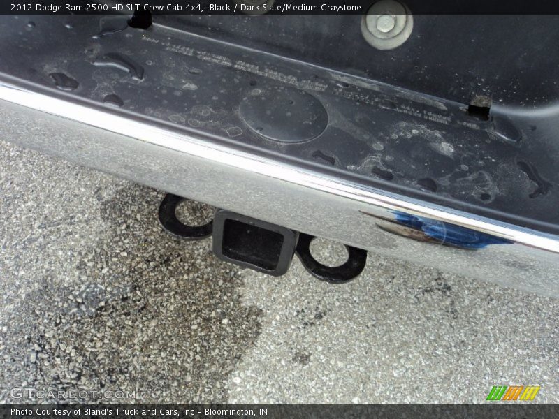 Black / Dark Slate/Medium Graystone 2012 Dodge Ram 2500 HD SLT Crew Cab 4x4