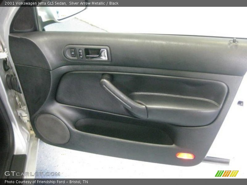 Silver Arrow Metallic / Black 2001 Volkswagen Jetta GLS Sedan