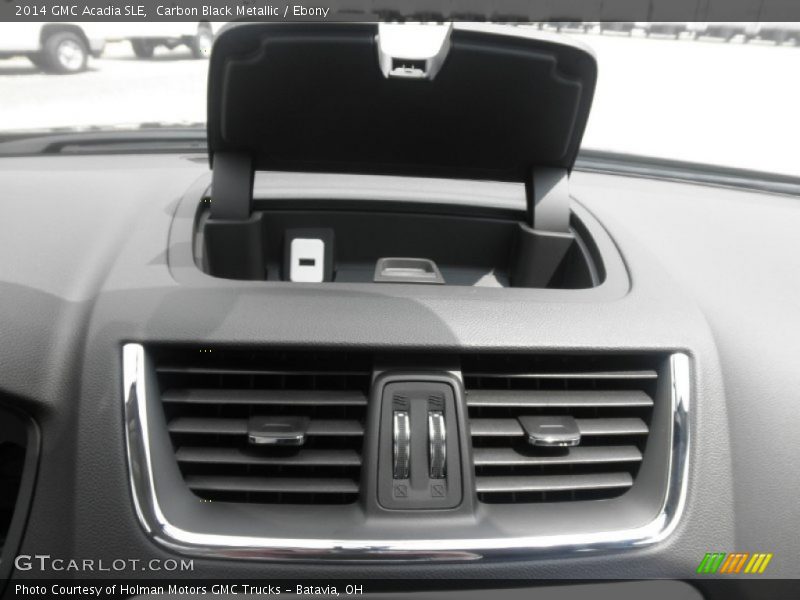 Carbon Black Metallic / Ebony 2014 GMC Acadia SLE