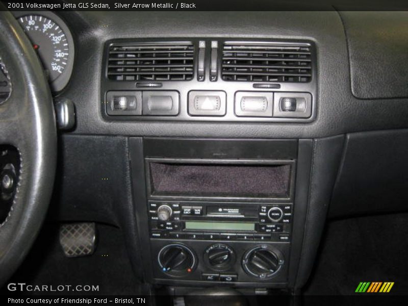 Silver Arrow Metallic / Black 2001 Volkswagen Jetta GLS Sedan