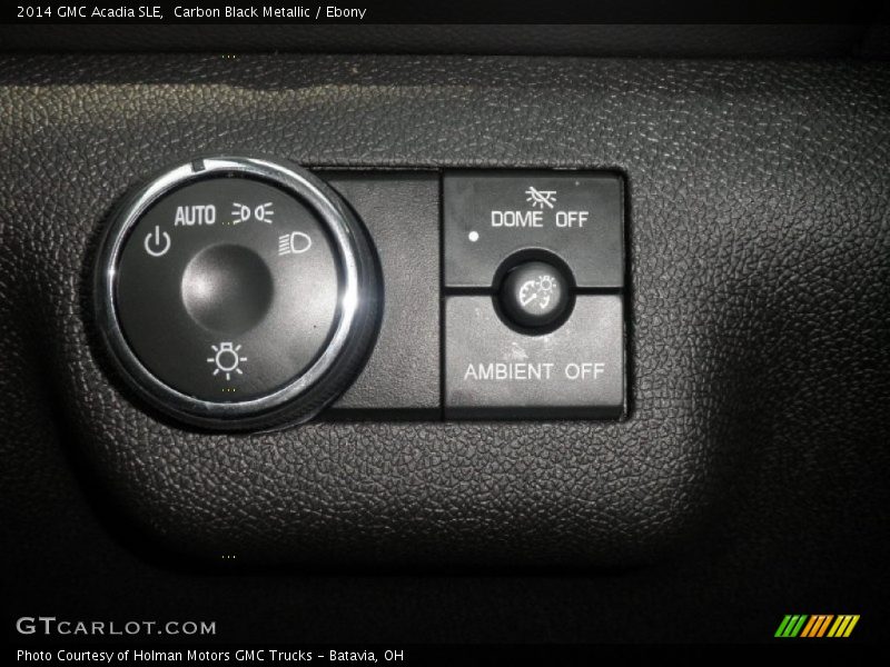 Controls of 2014 Acadia SLE