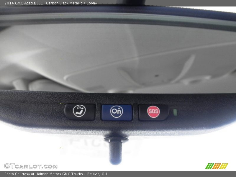Carbon Black Metallic / Ebony 2014 GMC Acadia SLE