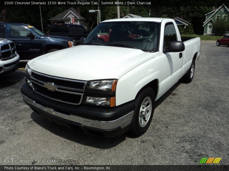 Summit White / Dark Charcoal 2006 Chevrolet Silverado 1500 Work Truck Regular Cab