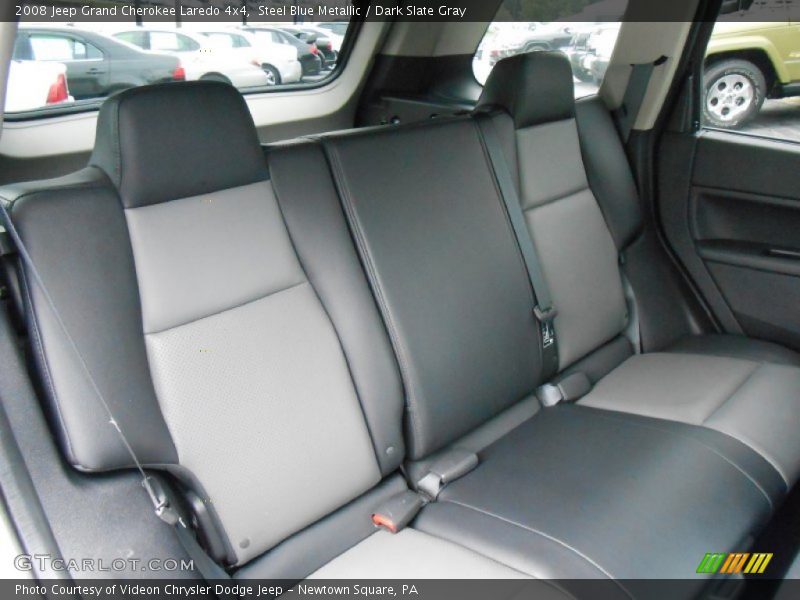 Steel Blue Metallic / Dark Slate Gray 2008 Jeep Grand Cherokee Laredo 4x4