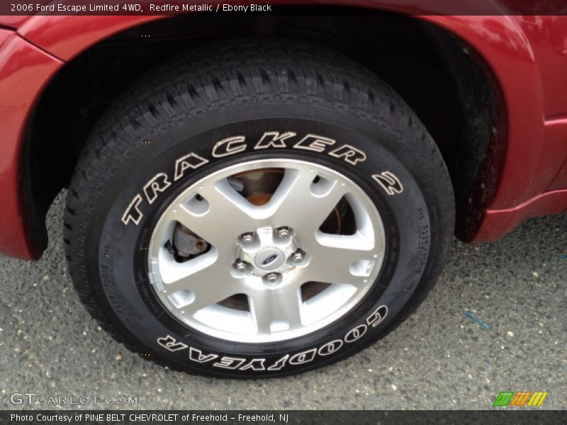 Redfire Metallic / Ebony Black 2006 Ford Escape Limited 4WD