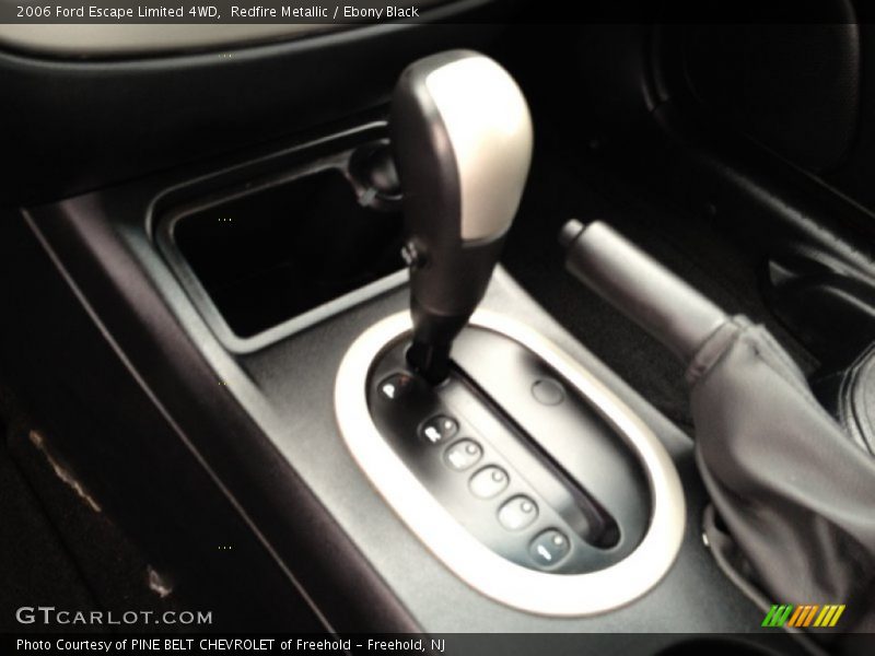 Redfire Metallic / Ebony Black 2006 Ford Escape Limited 4WD