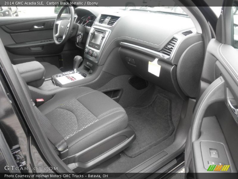 Carbon Black Metallic / Ebony 2014 GMC Acadia SLE