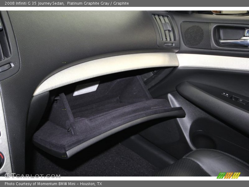 Platinum Graphite Gray / Graphite 2008 Infiniti G 35 Journey Sedan
