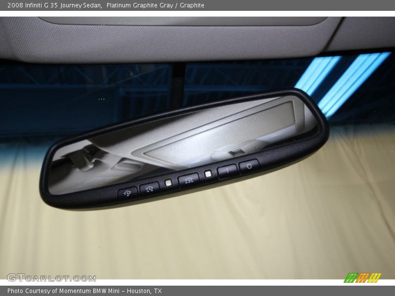 Platinum Graphite Gray / Graphite 2008 Infiniti G 35 Journey Sedan
