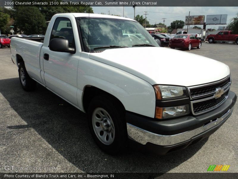 Summit White / Dark Charcoal 2006 Chevrolet Silverado 1500 Work Truck Regular Cab