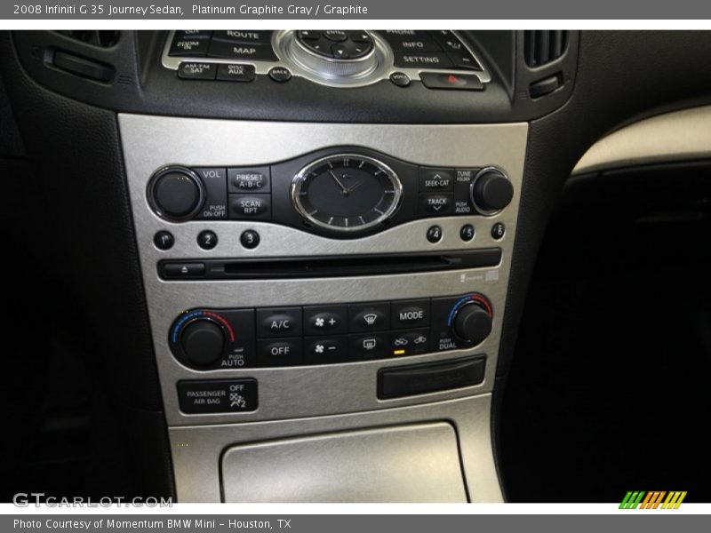 Platinum Graphite Gray / Graphite 2008 Infiniti G 35 Journey Sedan