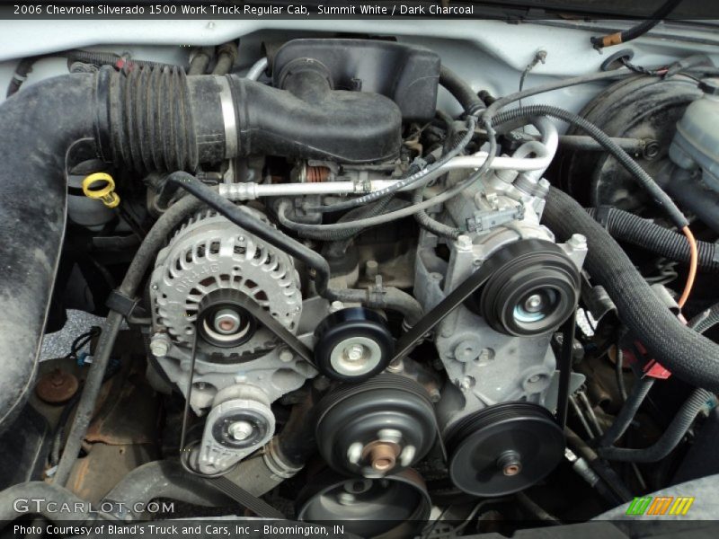 Summit White / Dark Charcoal 2006 Chevrolet Silverado 1500 Work Truck Regular Cab